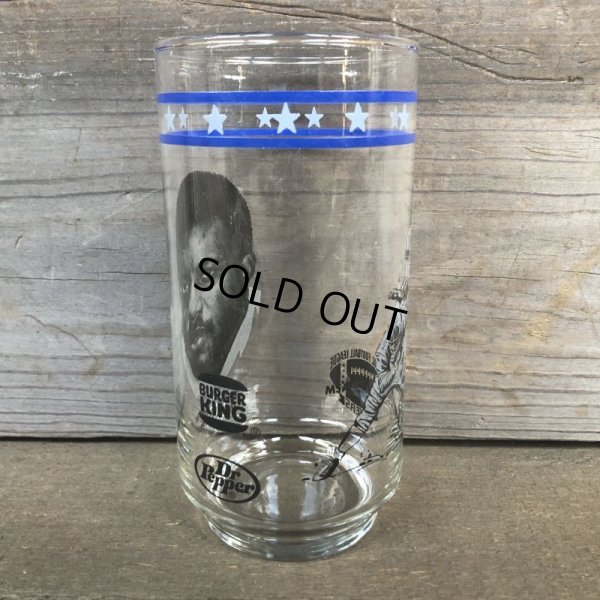 画像6: 70s Vintage BUGER KING / Dr. Pepper Glass NFL Dallas Cowboys Harvey Martin (G043)