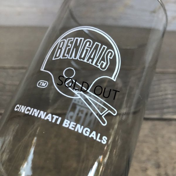 画像3: 70s Vintage BUGER SHEF Glass NFL BENGALS (G051)