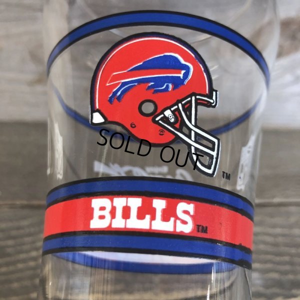 画像4: Vintage Coca Cola Glass NFL BILLS (G064)