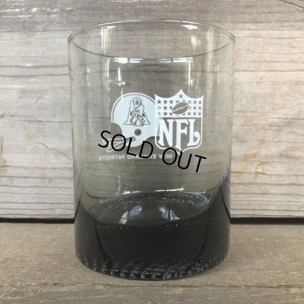 画像4: 70s Vintage BUGER SHEF Glass NFL  NEW ENGLAND PATRIOTS (G056)