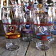 画像4: Vintage Coca Cola Glass NFL SUPER BOWL REDSKINS (G068)