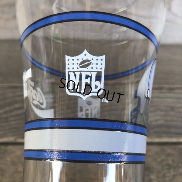 画像5: Vintage Coca Cola Glass NFL LIONS (G063)