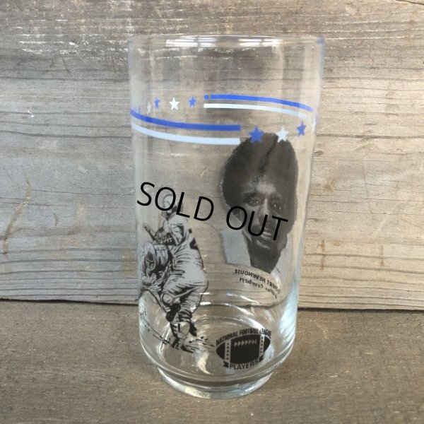 画像3: 70s Vintage BUGER KING / Dr. Pepper Glass NFL Dallas Cowboys Robert Newhouse (G048)