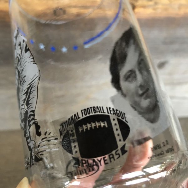 画像5: 70s Vintage BUGER KING / Dr. Pepper Glass NFL Dallas Cowboys D.D. Lewis (G044)