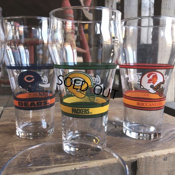 画像9: Vintage Coca Cola Glass NFL BUCCANEERS (G066)