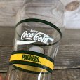 画像6: Vintage Coca Cola Glass NFL PACKERS (G062)