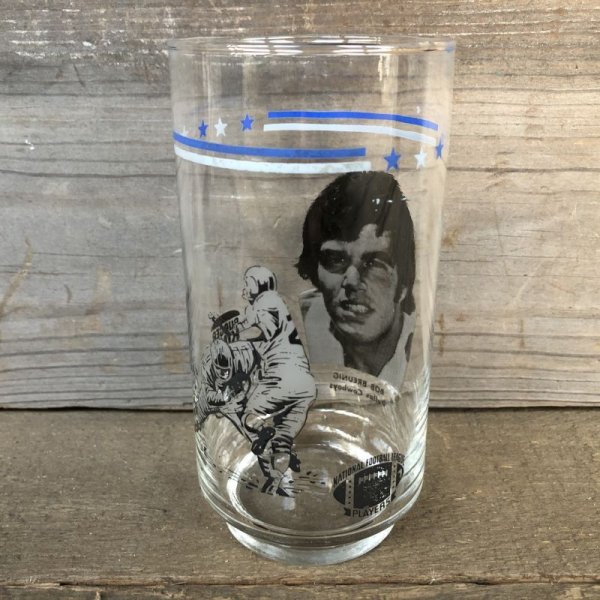 画像3: 70s Vintage BUGER KING / Dr. Pepper Glass NFL Dallas Cowboys Bob Breunig (G046)