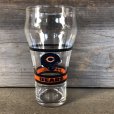 画像1: Vintage Coca Cola Glass NFL BEARS (G065) (1)