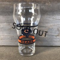 Vintage Coca Cola Glass NFL BEARS (G065)
