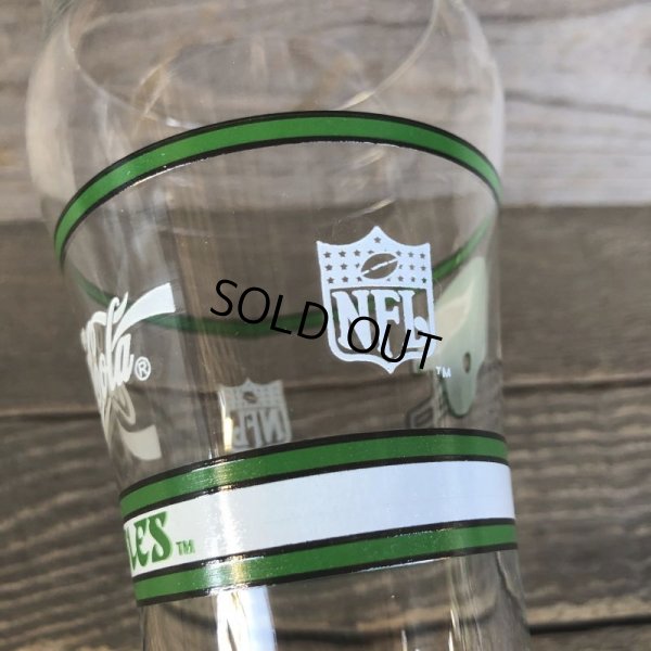 画像5: Vintage Coca Cola Glass NFL  EAGLES (G060)