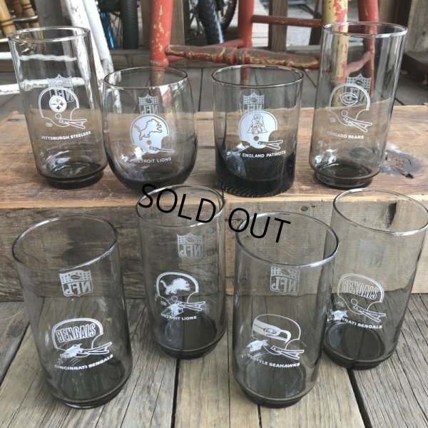 画像5: 70s Vintage BUGER SHEF Glass NFL  SEATTLE SEAHAWKS (G052)