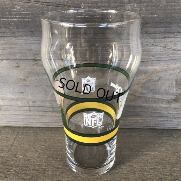 画像2: Vintage Coca Cola Glass NFL PACKERS (G062)