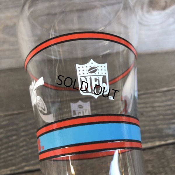 画像5: Vintage Coca Cola Glass NFL OILERS (G067)