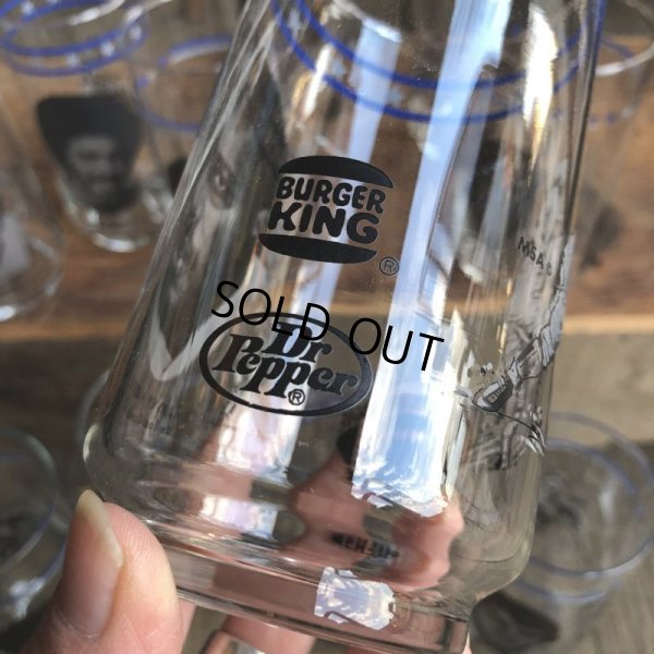 画像4: 70s Vintage BUGER KING / Dr. Pepper Glass NFL Dallas Cowboys Harvey Martin (G043)