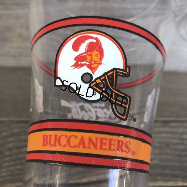 画像4: Vintage Coca Cola Glass NFL BUCCANEERS (G066)