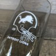 画像3: 70s Vintage BUGER SHEF Glass NFL DETROIT LIONS (G050)