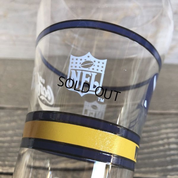 画像5: Vintage Coca Cola Glass NFL  VIKINGS (G057)
