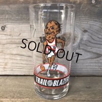 Vintage Dairy Queen Glass NBA Portland Trail Blazers '91-'92 TERRY PORTER (G002)