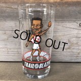 Vintage Dairy Queen Glass NBA Portland Trail Blazers '91-'92 JEROME KERSEY (G003)