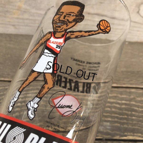 画像4: Vintage Dairy Queen Glass NBA Portland Trail Blazers '91-'92 JEROME KERSEY (G003)
