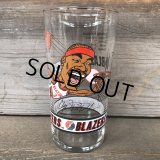 Vintage Dairy Queen Glass NBA Portland Trail Blazers '93-'94 CLIFFORD ROBINSON (G010)