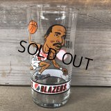 Vintage Dairy Queen Glass NBA Portland Trail Blazers '93-'94 CLYDE DREXLER (G012)