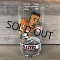 Vintage Dairy Queen Glass NBA Portland Trail Blazers '93-'94 ROD STRICKLAND (G013)