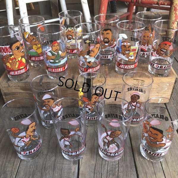 画像8: Vintage Dairy Queen Glass NBA Portland Trail Blazers '93-'94 MARK BRYANT (G016)