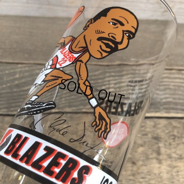 画像4: Vintage Dairy Queen Glass NBA Portland Trail Blazers '93-'94 CLYDE DREXLER (G012)