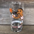 画像1: Vintage Dairy Queen Glass NBA Portland Trail Blazers '93-'94 HARVEY GRANT (G015) (1)