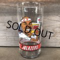 Vintage Dairy Queen Glass NBA Portland Trail Blazers '92-'93 CLIFF ROBINSON (G005)