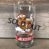 Vintage Dairy Queen Glass NBA Portland Trail Blazers '92-'93 CLIFF ROBINSON (G005)