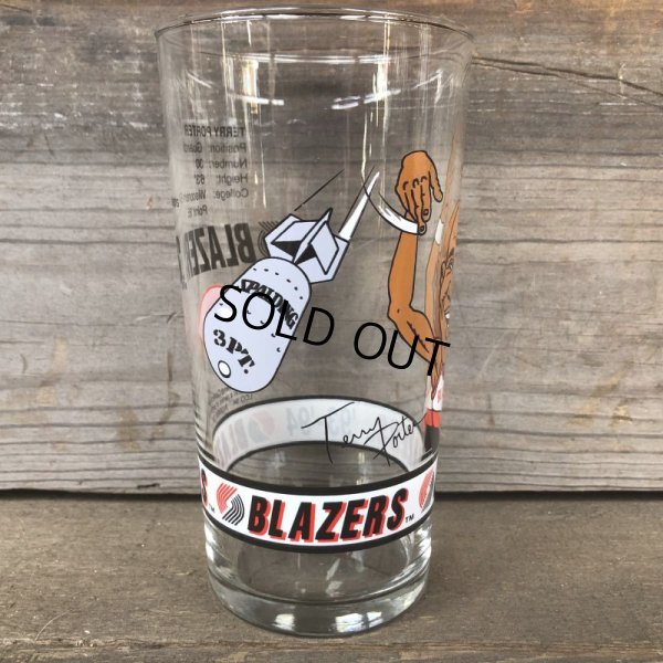 画像3: Vintage Dairy Queen Glass NBA Portland Trail Blazers '93-'94 TERRY PORTER (G014)