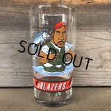 Vintage Dairy Queen Glass NBA Portland Trail Blazers '92-'93 KEVIN DUCKWORTH (G004)