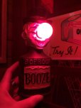 画像1: 50s Vintage Japan 90 Proof BOOZE Drunk Bar Lamp (B665) (1)