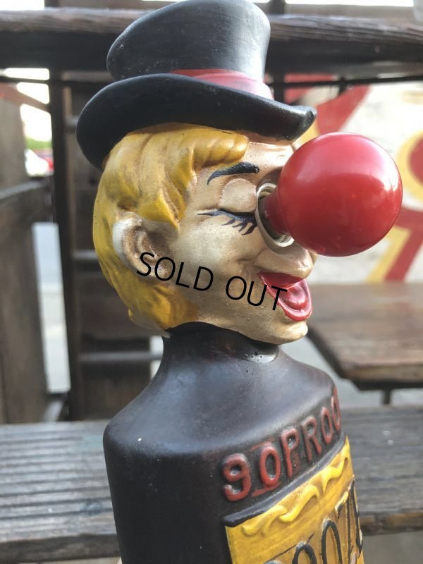 画像8: 50s Vintage Japan 90 Proof BOOZE Drunk Bar Lamp (B665)