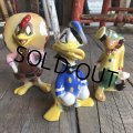 40s Disney's Three Caballeros Cramic Figurine Complete Set (B669)