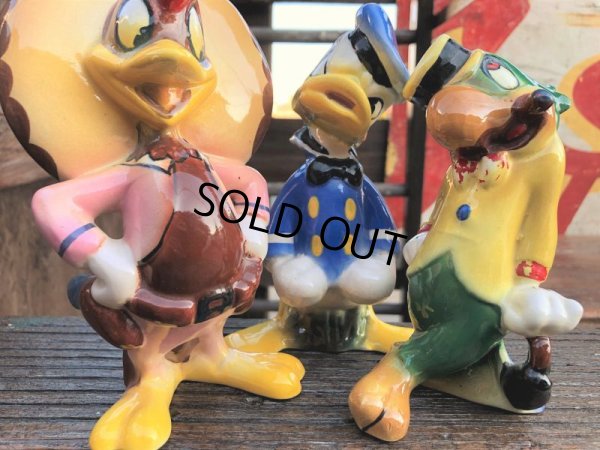画像15: 40s Disney's Three Caballeros Cramic Figurine Complete Set (B669)