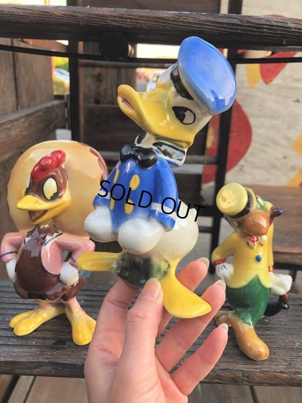 画像17: 40s Disney's Three Caballeros Cramic Figurine Complete Set (B669)