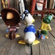 画像3: 40s Disney's Three Caballeros Cramic Figurine Complete Set (B669)