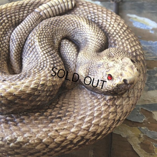 画像3: 70s Vintage Disneyland Adveture Land RANDOTTI Rattle Snake Ceramic (B668)