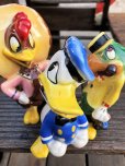 画像16: 40s Disney's Three Caballeros Cramic Figurine Complete Set (B669)