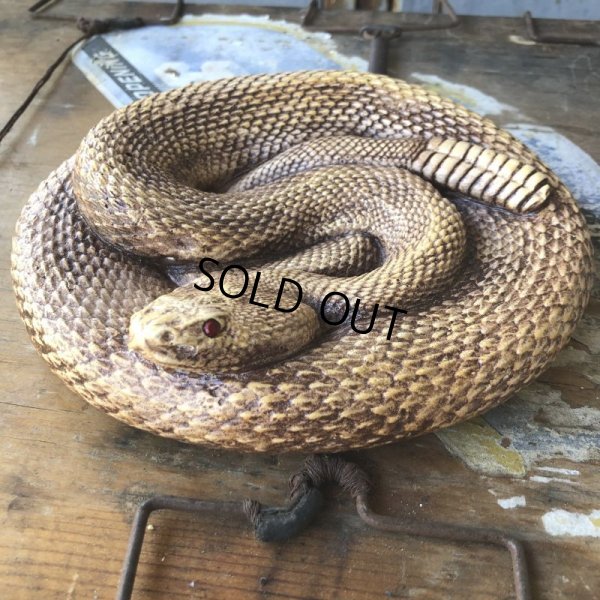 画像9: 70s Vintage Disneyland Adveture Land RANDOTTI Rattle Snake Ceramic (B668)