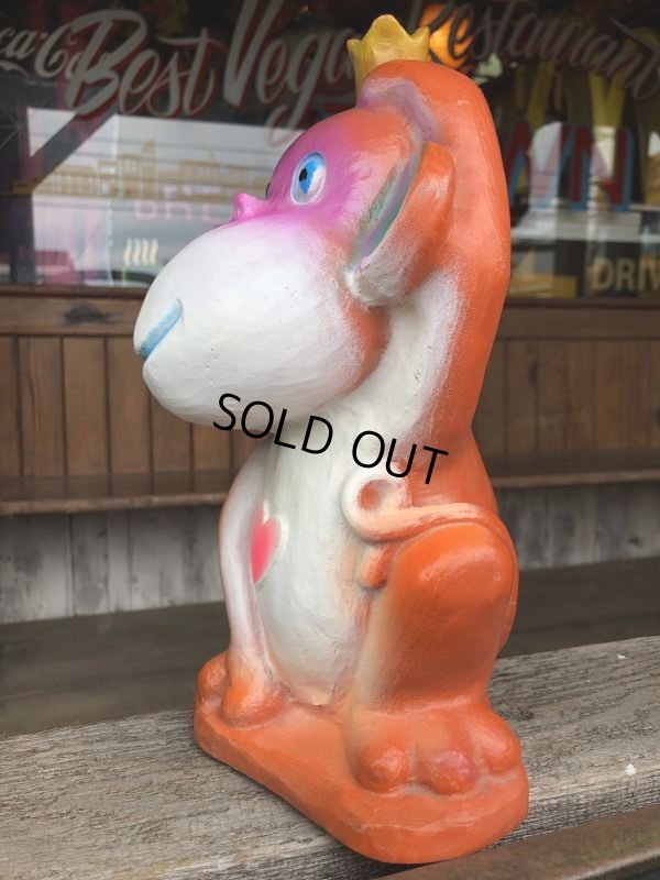 画像7: Vintage BDS Plastic Coin Bank Hippie Monkey (B674)