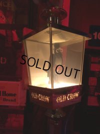 Vintage OLD CROW Kentucky Whiskey  BAR Wall Light Sign (B675)