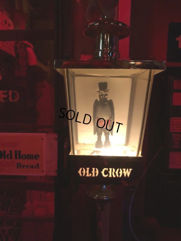 画像12: Vintage OLD CROW Kentucky Whiskey  BAR Wall Light Sign (B675)