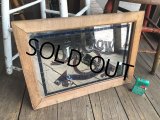 Vintage OLD CROW Kentucky Whiskey  Store Display Bar Pub Mirror Sign (B676)