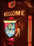 画像4: 70s Vintage Heileman Old Style Beer Store Display Lighted Sign WELCOM (B678)