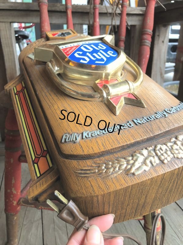 画像11: 70s Vintage Heileman Old Style Beer Store Display Lighted Sign WELCOM (B678)