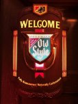 画像2: 70s Vintage Heileman Old Style Beer Store Display Lighted Sign WELCOM (B678) (2)